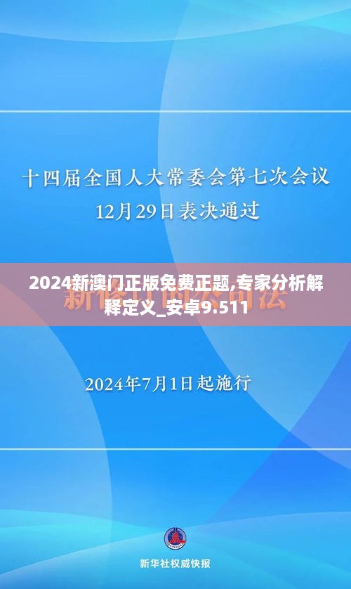 2024新澳门正版免费正题,专家分析解释定义_安卓9.511