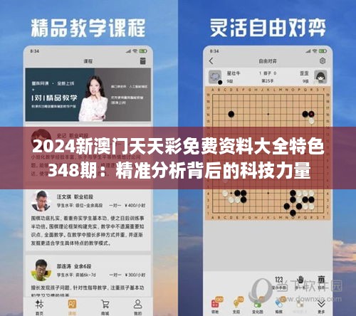 2024新澳门天天彩免费资料大全特色348期：精准分析背后的科技力量