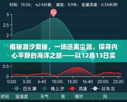 探寻潮汐奥秘，以实时海水涨退潮时间为指引的海洋心灵之旅（12月13日）