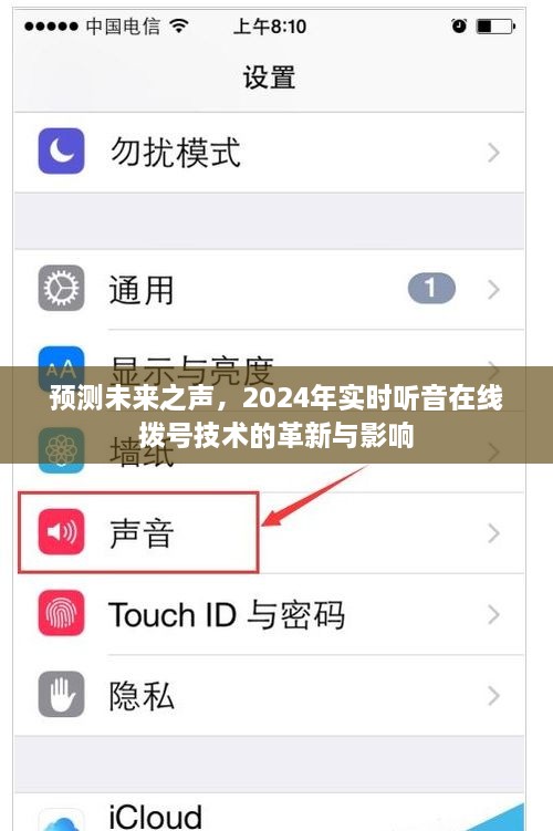 2024年实时听音在线拨号技术革新，预测未来之声及其影响