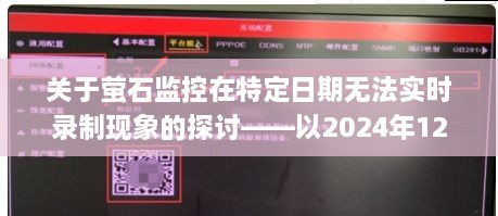 萤石监控特定日期无法实时录制现象分析，聚焦2024年12月14日的问题探讨