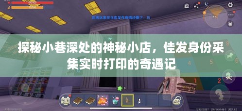 探秘小巷神秘小店，佳发身份采集实时打印的非凡经历