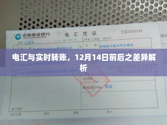 电汇与实时转账，解析12月14日前后差异及影响