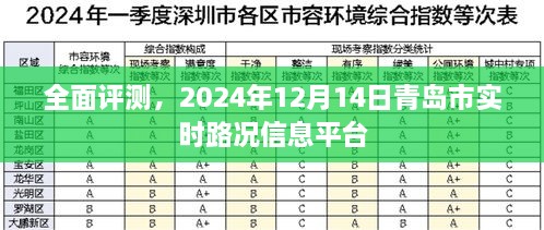 青岛市实时路况信息平台全面评测报告（2024年12月14日）