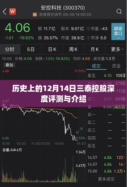 三泰控股深度评测与介绍，历史上的十二月十四日