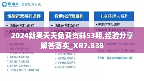 2024新奥天天免费资料53期,经验分享解答落实_XR7.838