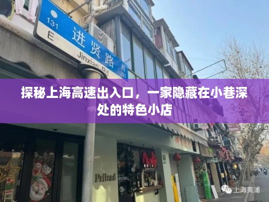 探秘上海高速出入口的隐藏小巷特色小店