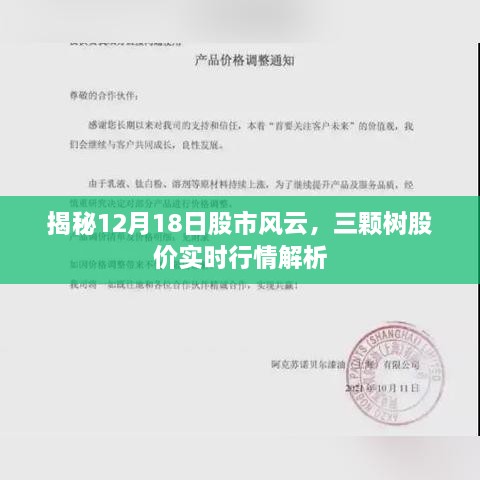 揭秘股市风云，三颗树股价实时行情解析（12月18日）