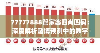 77777888管家婆四肖四码：深度解析赌博预测中的数字迷信与概率游戏