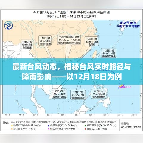 揭秘最新台风动态，台风路径与降雨影响分析（以12月18日为例）