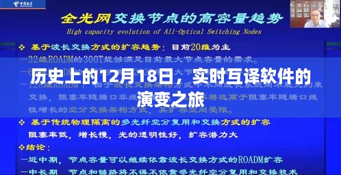 实时互译软件演变之旅，历史上的12月18日回顾