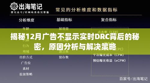 揭秘背后秘密，广告不显示实时DRC的原因分析与解决策略（深度解析）