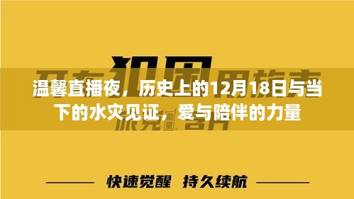 温馨直播夜，历史上的特殊日子与水灾见证中的爱与陪伴的力量