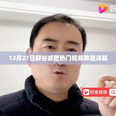 辟谷减肥视频教程详解，热门课程，助你轻松瘦身