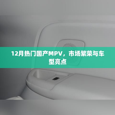 12月热门国产MPV，市场繁荣及车型亮点解析