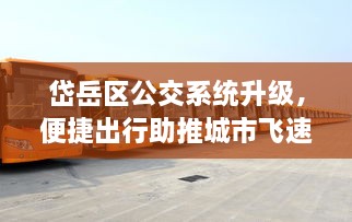 岱岳区公交系统升级，便捷出行助推城市飞速发展