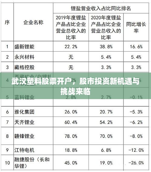 武汉塑料股票开户，股市投资新机遇与挑战来临