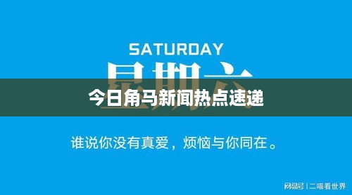 今日角马新闻热点速递