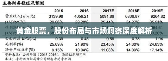 黄金股票，股份布局与市场洞察深度解析