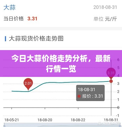 今日大蒜价格走势分析，最新行情一览