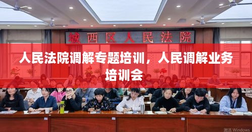 人民法院调解专题培训，人民调解业务培训会 