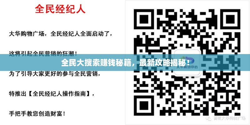 全民大搜索赚钱秘籍，最新攻略揭秘！