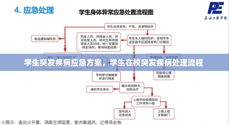 学生突发疾病应急方案，学生在校突发疾病处理流程 