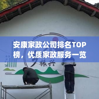 安康家政公司排名TOP榜，优质家政服务一览无余！