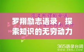罗翔励志语录，探索知识的无穷动力